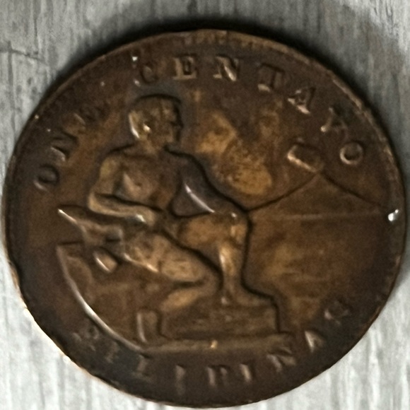 1944-S rare Philippines 1 centavo coin - Picture 2 of 10